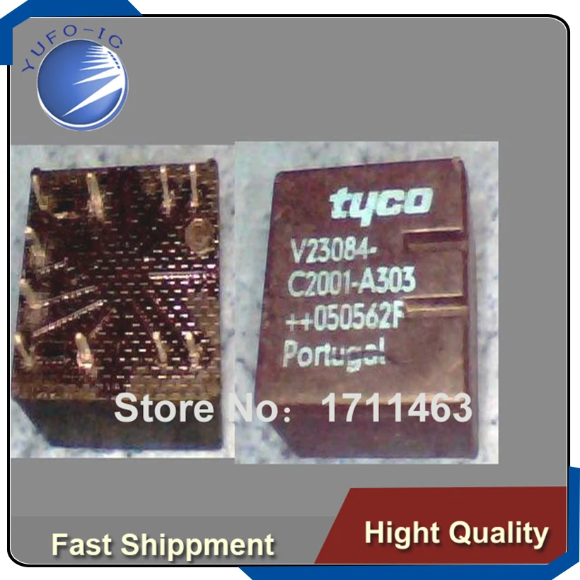 Free Shipping 10PCS Used   V23084-C2001-A303 250 European HFKD YF0923