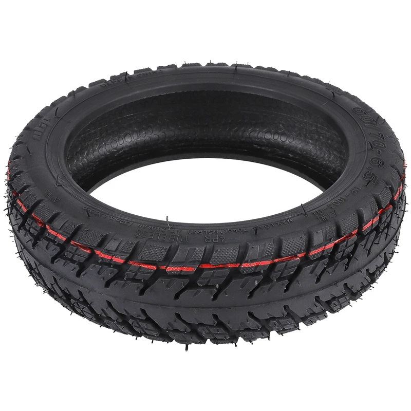 Tubeless Tire For Max G30 Series 60/70-6.5 Off-Road Tire Electric Scooter Thickened Explosion-Proof Tire With Nozzle