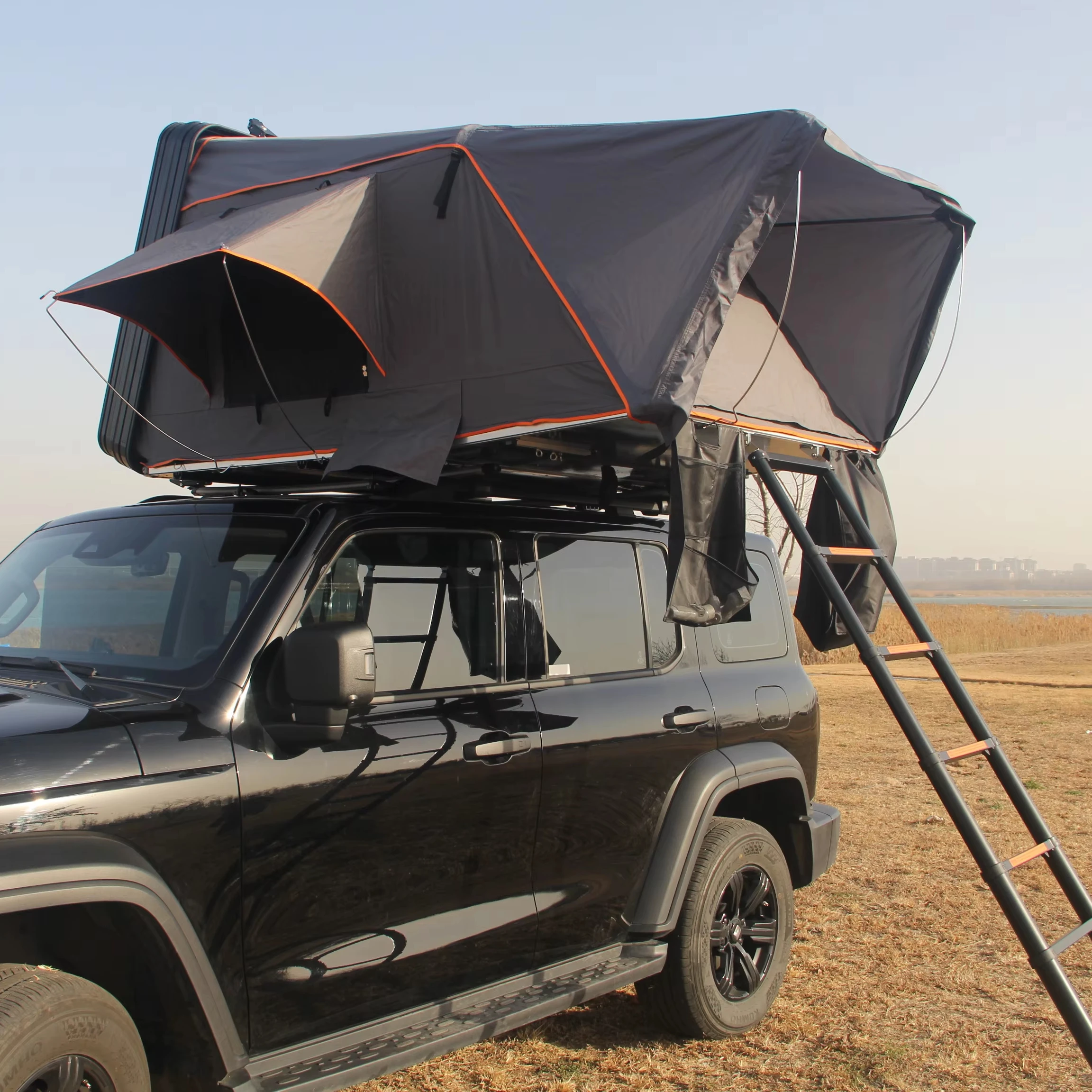 

Wholesale 4 Person Camping Competitive Price Aluminum Hard Shell Car Rooftop Tent Roof Top Tent with Annex Room,Customization