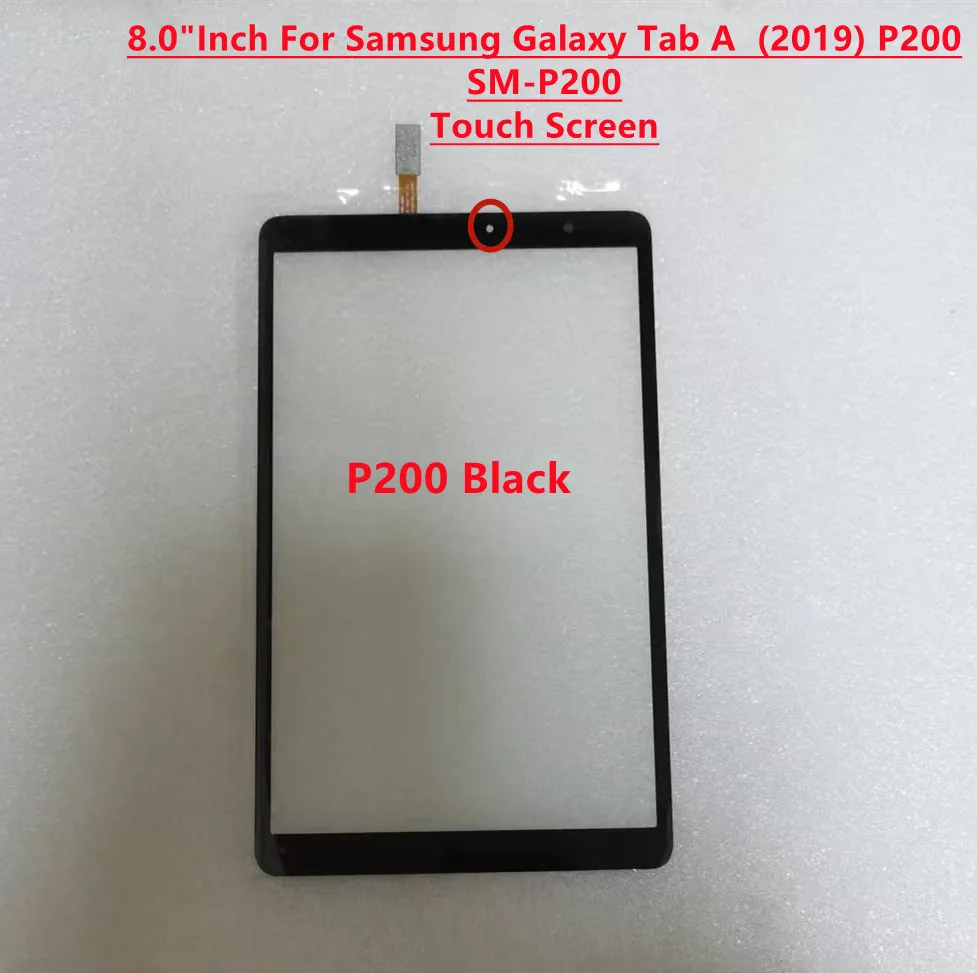 

New AAAAA For Samsung Galaxy Tab A S Pen SM-P200 SM-P205 P200 Wi-Fi P205 3G Touch Screen Digitizer Glass Panel Sensor Test