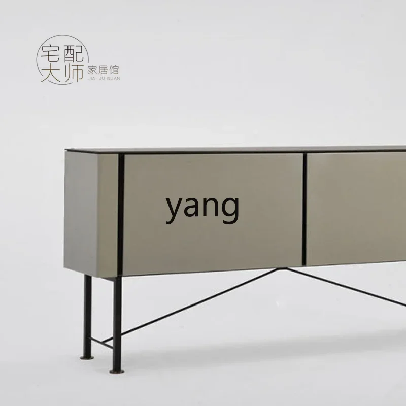 Yhl Modern Minimalist Entrance Cabinet Italian Restaurant Light Luxury Locker Living Room Tea Cabinet