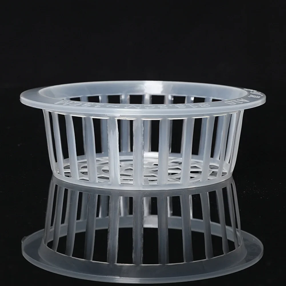 Accessories Planting Baske Plastic Transparent 10pcs Mesh Pot Net Cloning Basket High Quality Practical Brand New