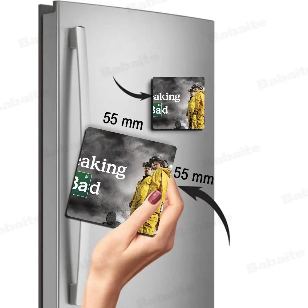 المسلسلات التلفزيونية كسر سيئة شخصية الإبداعية الكلاسيكية اللوحة مغناطيس الثلاجة صور رسالة الزخرفية