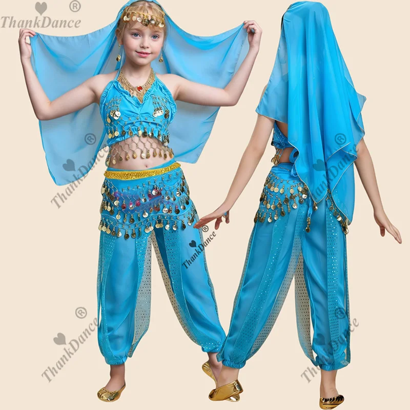 Strój do tańca orientalnego dla dziewczynki, kostium do tańca brzucha dla dzieci, kostiumy do tańca brzucha dla dziewcząt, kostiumy sceniczne, kostiumy do tańca brzucha dla dzieci