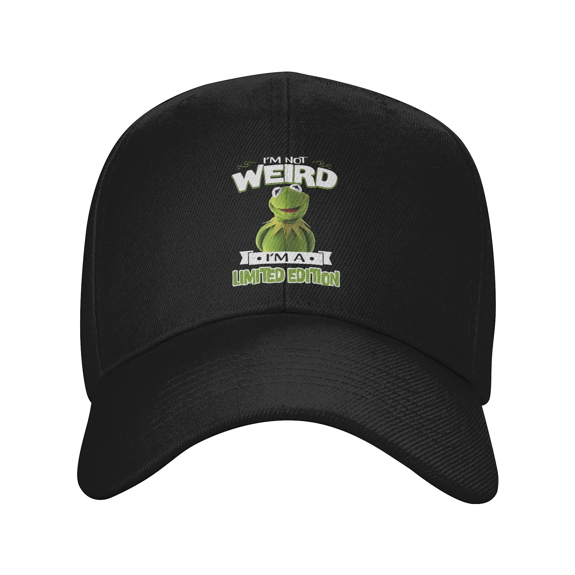 Men Muppet Kermit Frog I'm Not Weird I'm A Limited Edition Cap Baseball Caps Snapback Caps Hat Sun Hats Adjustable Sports Cap