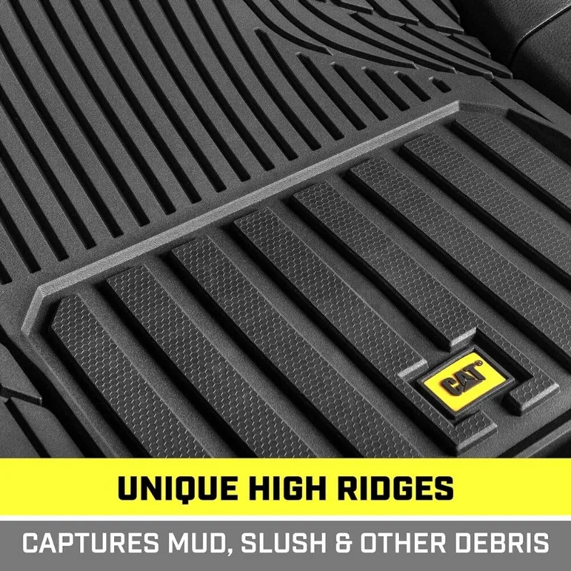 New 3PC Heavy Duty Rubber Car Truck Floor Mats Set Semi-Custom Fit For Jeep United States