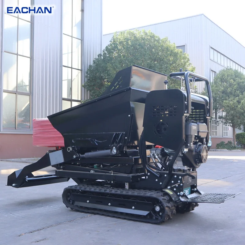 

China New Dumper Truck Agricultural Operation Mini Dumper Transport Gravel Cement Crawler Dumper with EPA Engine Customized