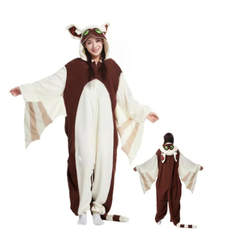 Adult Unisex Cow Appa Animal The Last Airbender Cosplay Costume Anime Pretty Pajamas Halloween Family Party Onesies Kigurumi