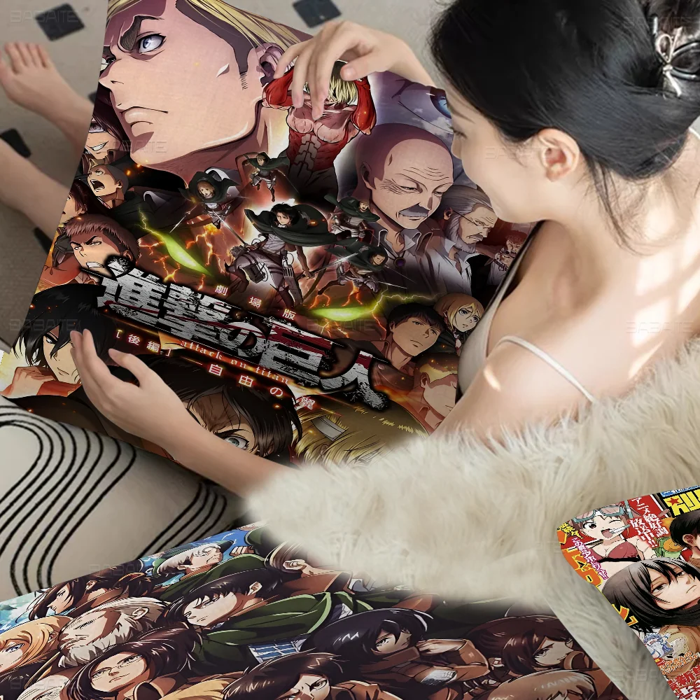 

Attack On Titan Maple Design Cushion Cover Happy Autumn Harvest Decor Holiday Decorati Pillow Cover