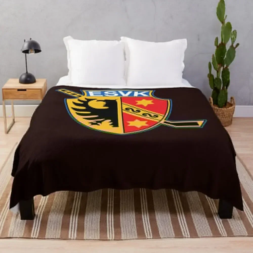 ESV Kaufbeuren Essential T-Shirt Throw Blanket Designers Flannel Fabric Bed linens Decorative Throw Blankets