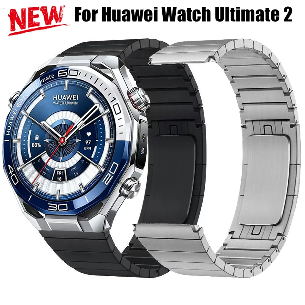 

Металлический ремешок 22 мм для Huawei Watch Ultimate 2 Watch GT6pro 46 мм Браслет Мужской ремешок для Huawei GT6/5/4 GT2e Watch 3 4pro Ремешок для часов