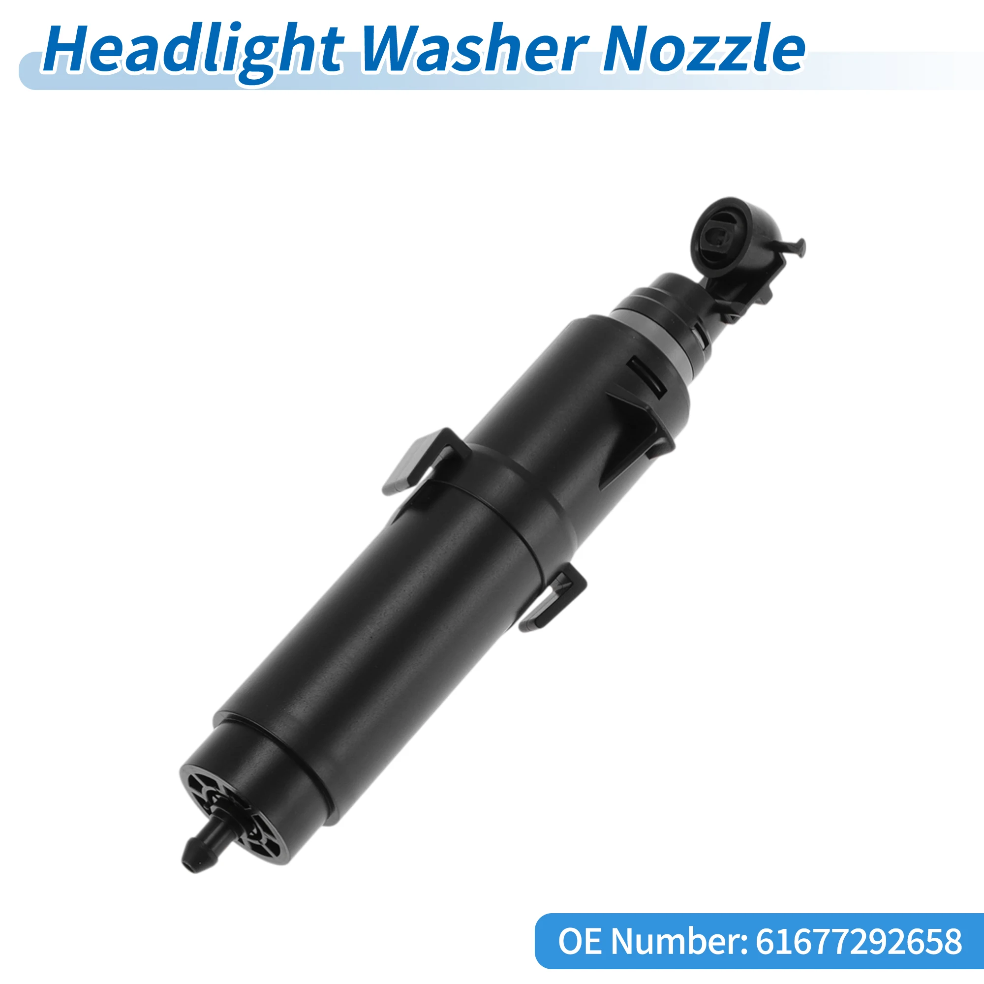 UXCELL Right Passenger Side Headlight Washer Nozzle for BMW X6 2015-2018 Headlight Headlamp Washer Nozzle Jet Sprayer