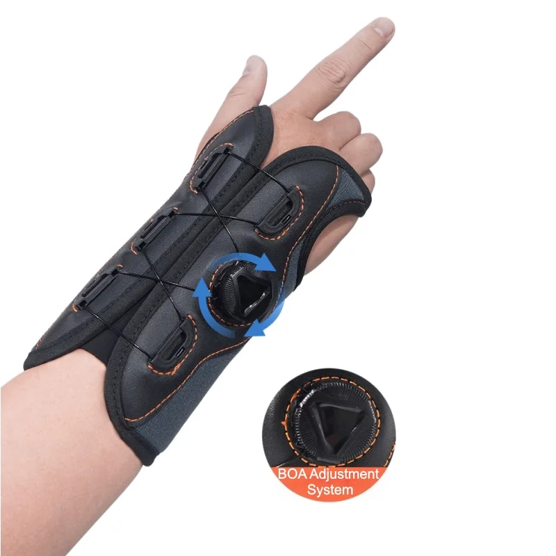 1Pcs Knob Wrist Brace Removable Steel Plate Tendon Sheath Comfort Wrist Support Splint Adjustable Fixation Compression Protector