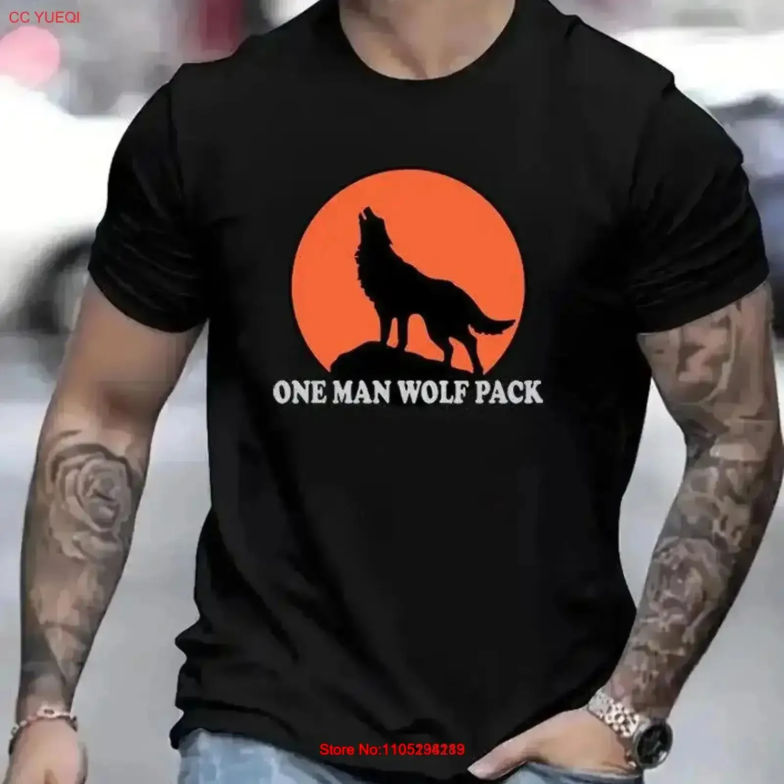 تي شيرت One Man Wolf Pack Alan Hangover تي شيرت بطابع الفيلم من القطن للرجال عتيق ملابس مصممة ملابس الشارع الشهير العتيقة