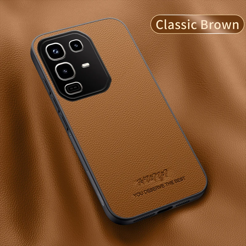 إطار ناعم من الجلد الفاخر للأعمال للغطاء المغناطيسي لهاتف انفينيكس نوت 50 برو نوت 50 برو 4G حافظة مضادة للصدمات #6