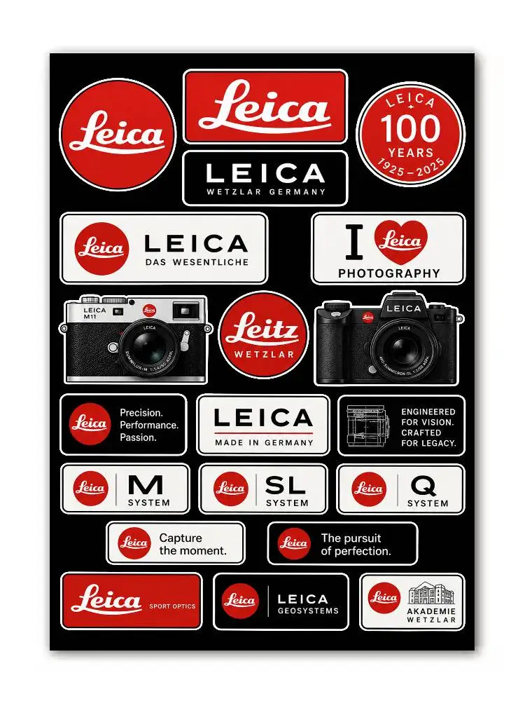 AliExpress bilibili L-eica Waterproof Vinyl Stickers for Car Motorcycle Bike Skateboard Laptop Bottle Phone