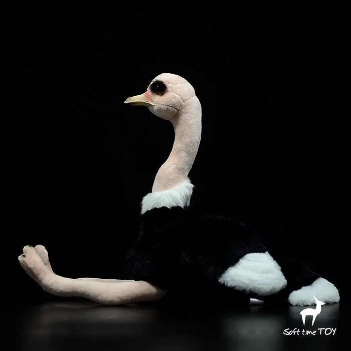 Ostrich Cute Realistic African Ostrich Figurine Model Gift