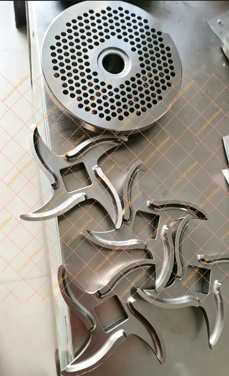 Stainless Steel Meat Grinder Blade 12# 22# 32# 42# 52# Metal Mincer Cutter Replacement Spare Parts