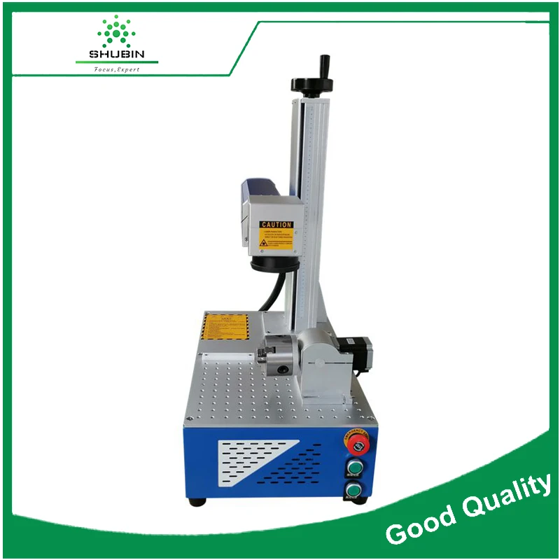 Max JPT Raycus 30W 50W Fiber Laser Marking Machine for Metal Watches Camera Auto Parts Buckles