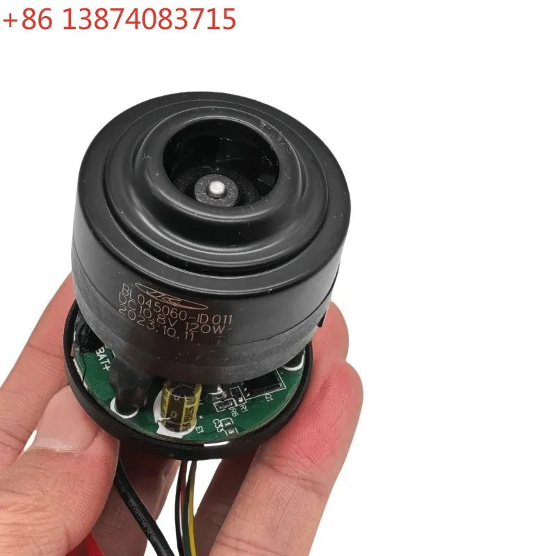 45mm Micro Three-Phase Brushless Fan 10.8V 120W Turbo Motor for Vacuum Cleaner - High-Efficiency Dust Collection System
