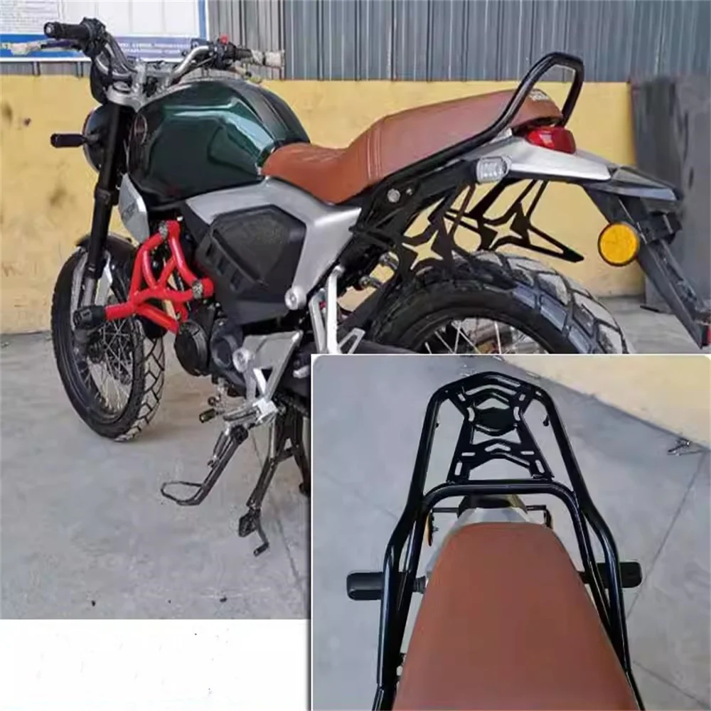 New Motorcycle Rear Seat Rack Bracket Luggage Carrier Cargo Shelf Support model FOR HOnda CB190SS CB 190SS CB190 SS