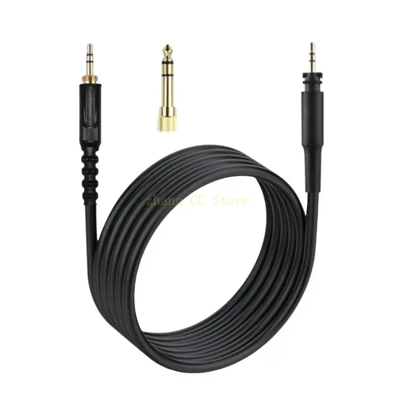 

M5TD Replacement Cable 3.5mm to 2.5mm Male To Male Headphone Cable with 6.35mm Connector for SRH840A SRH440A Headphone