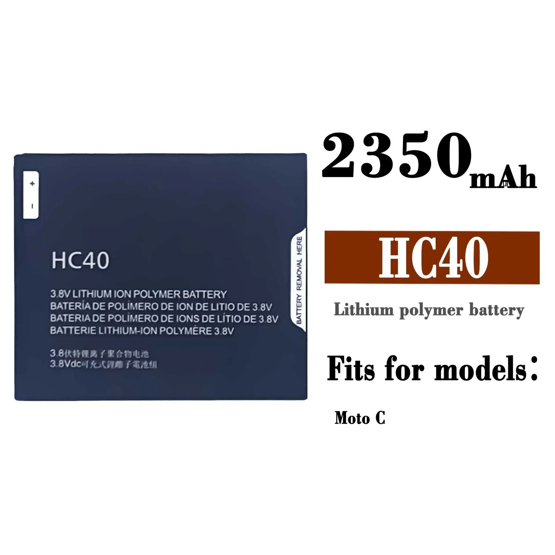 HC40 Replacement Battery For Motorola Moto C High Quality Mobile Phone Large Capacity Latest Lithium Batteries