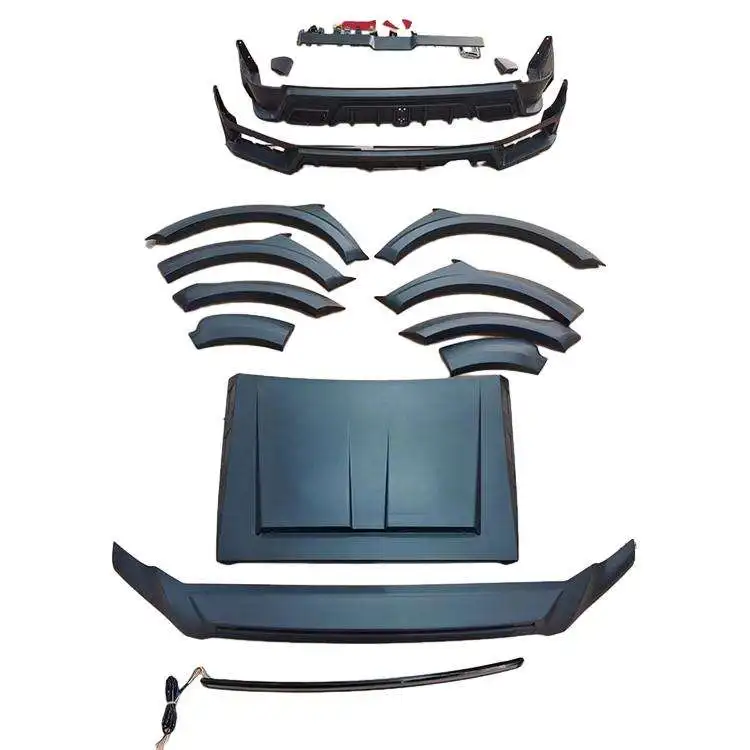 High-quality modified aluminum alloy body kit, full set with painted wide body kit, suitable for the Great Wall Tiger tank 500