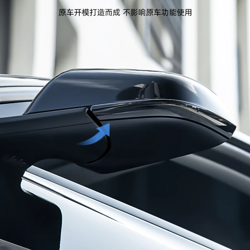 For Tesla 21-24 Anti-collision Strip New Version Model 3/Y Car Rearview Mirror Scratch Protection Sticker Accessory