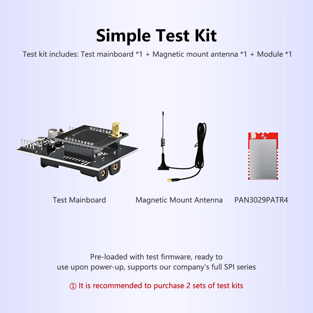 PAN3029 1W High Power RF Module ELRS Industrail Remote Control System Based on For LoRa SX1278/1262 Module