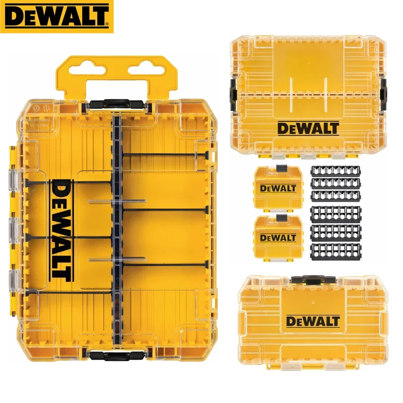 DEWALT TSTAK mocny futerał do przechowywania wkrętak przechowywanie części Box DT70800 DT70801 DT70801 DT70801 DWAN2190 akcesoria do elektronarzędzi