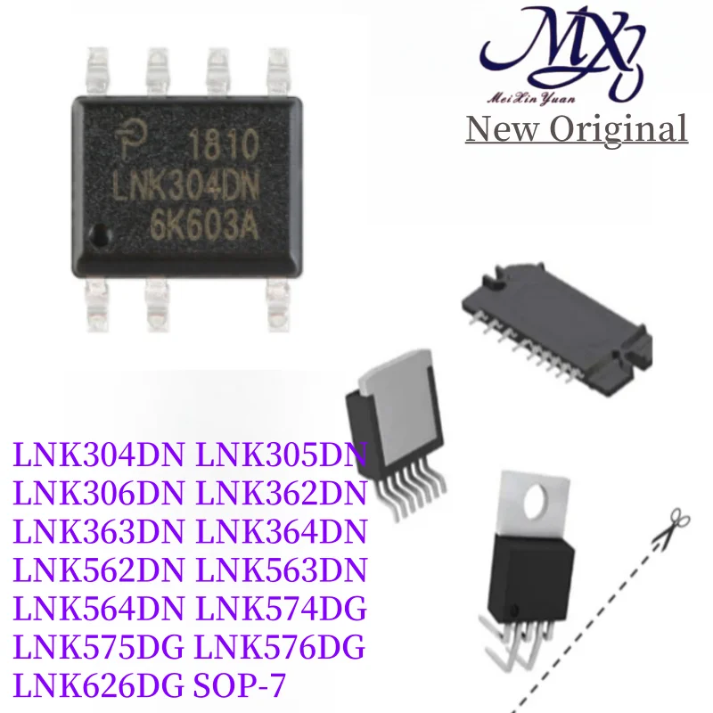 MXY 10Pcs LNK304DN LNK305DN LNK306DN LNK362DN LNK363DN LNK364DN LNK562DN LNK563DN LNK564DN LNK574DG LNK575DG LNK576DG LNK626DG