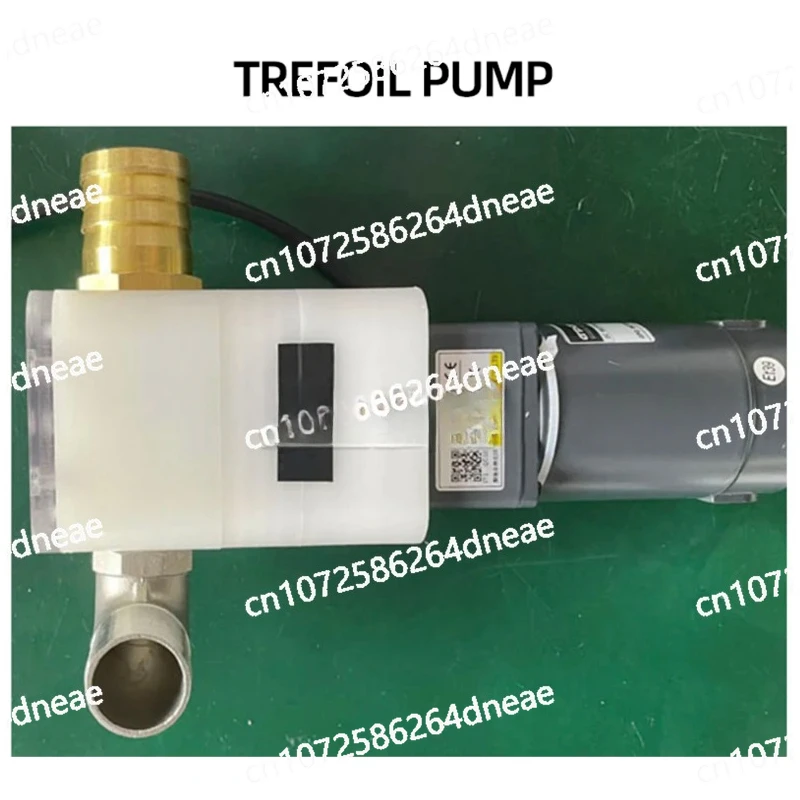 

Three-leaf pump high viscosity fluid grade honey body tahini paste pump conveying rotor pump 12V