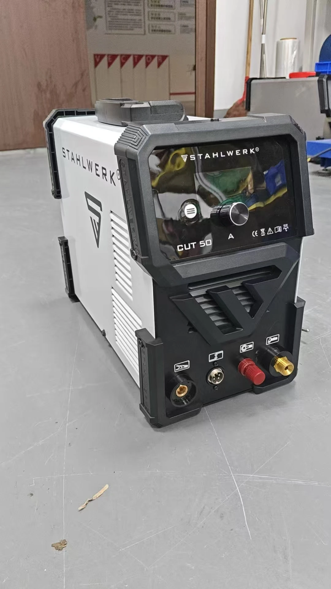 CUT50 IGBT Inverter Plasma Cutter 1-Phase 230V Welding Machine Stepless Adjustment 15A To 50A Mild Steel Cut-offs Up To 14mm