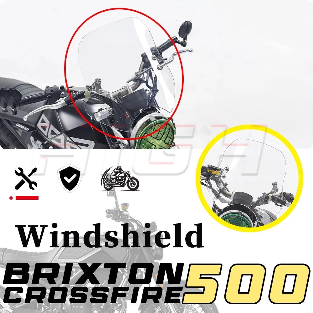 

Windshield BRISTON CROSSFIRE 500 adjustable windshield 500GK