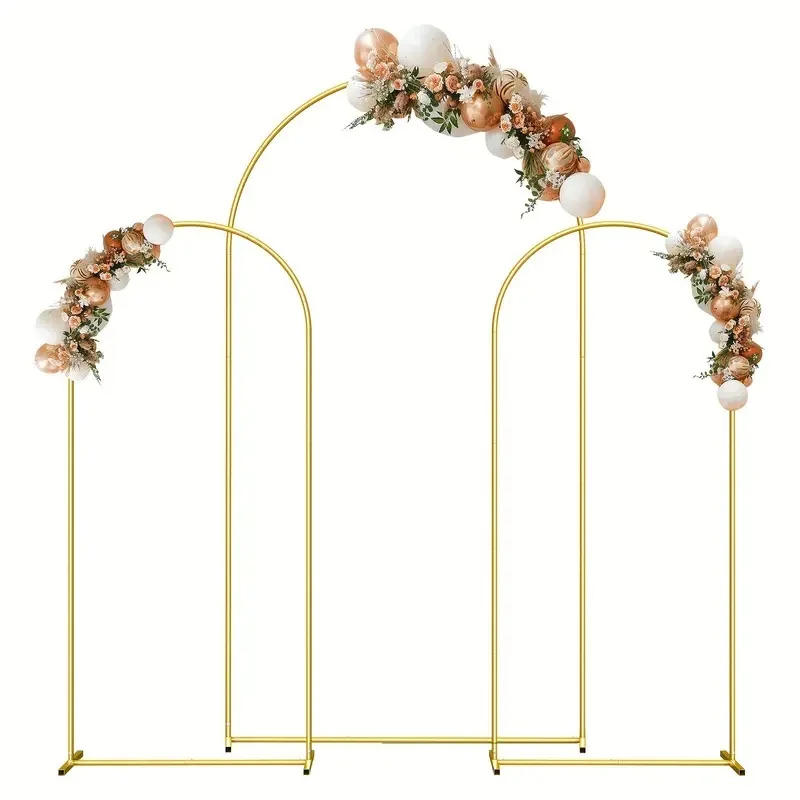 

Wedding Arch Wrought Iron Frame Road Guide Props Stage Background