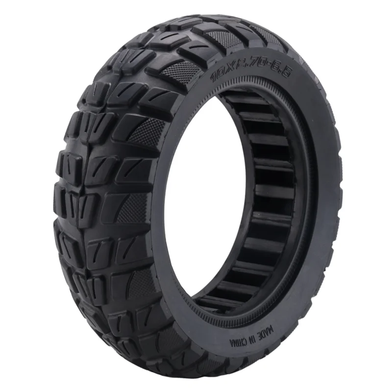 

ABUE-10 Inch 10X2.70-6.5 Solid Tire Universal Tyre Electric Scooter Rubber Parts Accessories