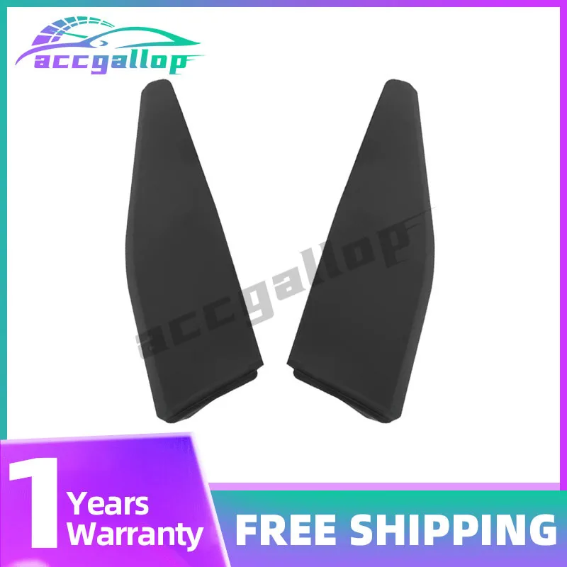 1Pair Rear Door Lower Molding Trim Plate 75078-F4030 75077-F4030 For Toyota C-HR 2018-2020 Back Door Decorative Cover