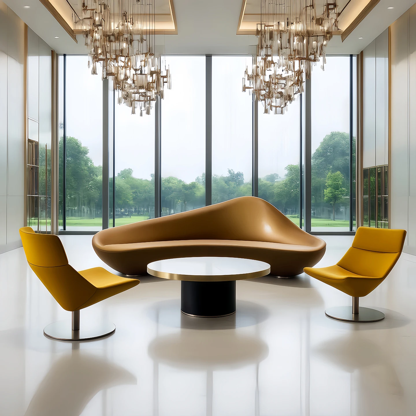 db-Reception Sofa, Leisure Furniture, Negotiation Sofa, Living Room Sofa Set, Combination Furniture, Genuine Leather@