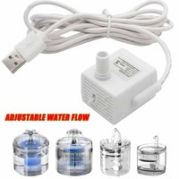 Water Pump Pet Cat Water Fountain Anti-dry Burning Motor Replacement for Cat Flowers Drinking Bowl Water Dispenser Pet Products