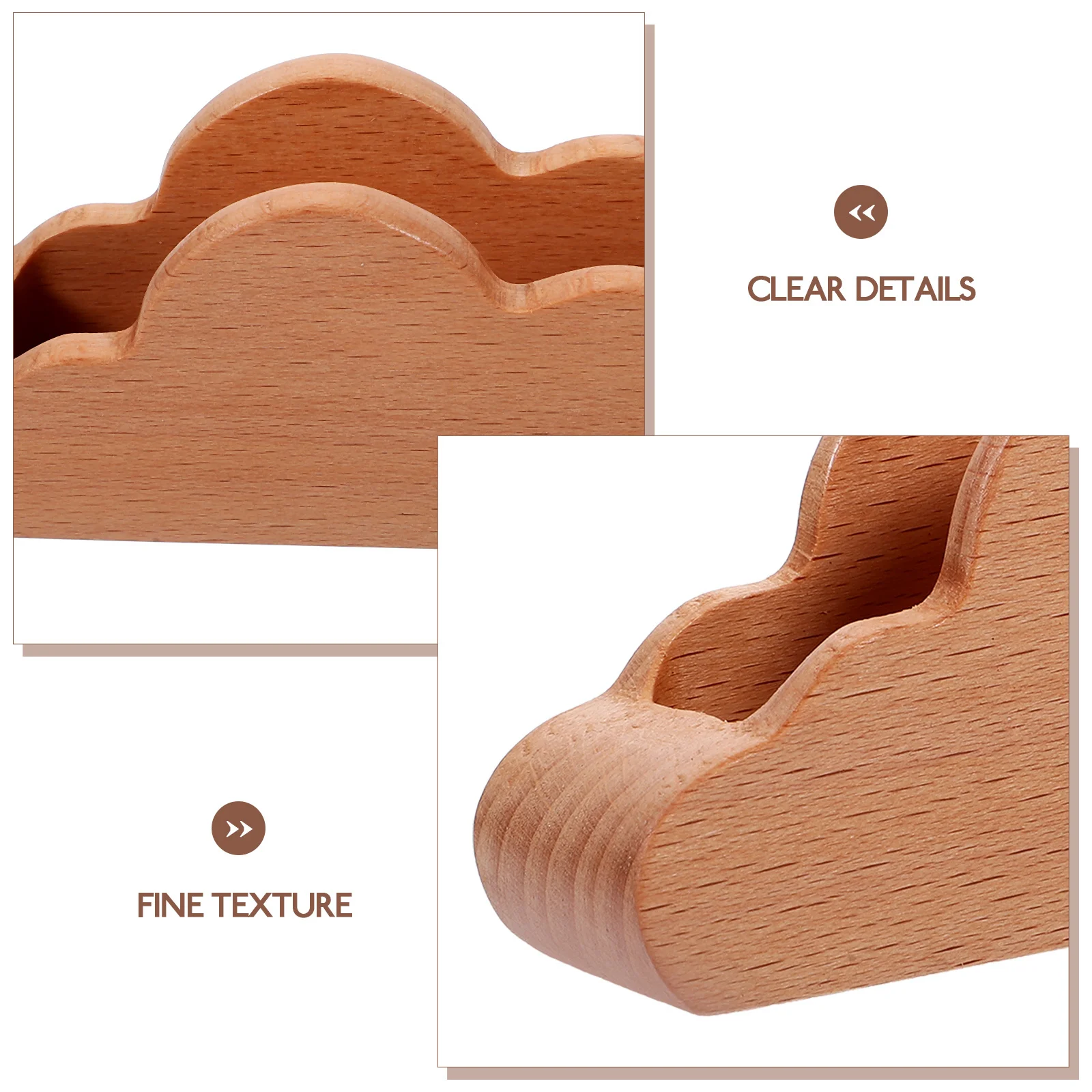 ビジネスホルダー木製名刺スタンドデスクトップオーガナイザーオフィスデスクカードディスプレイラック名刺ホルダー