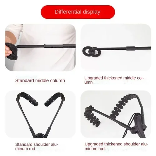 Imagen 2 del producto Gancho de Metal para saxofón Alto, correa de hombro para saxofón, estante para el cuello, arnés de tirantes para saxofón Bb Tenor