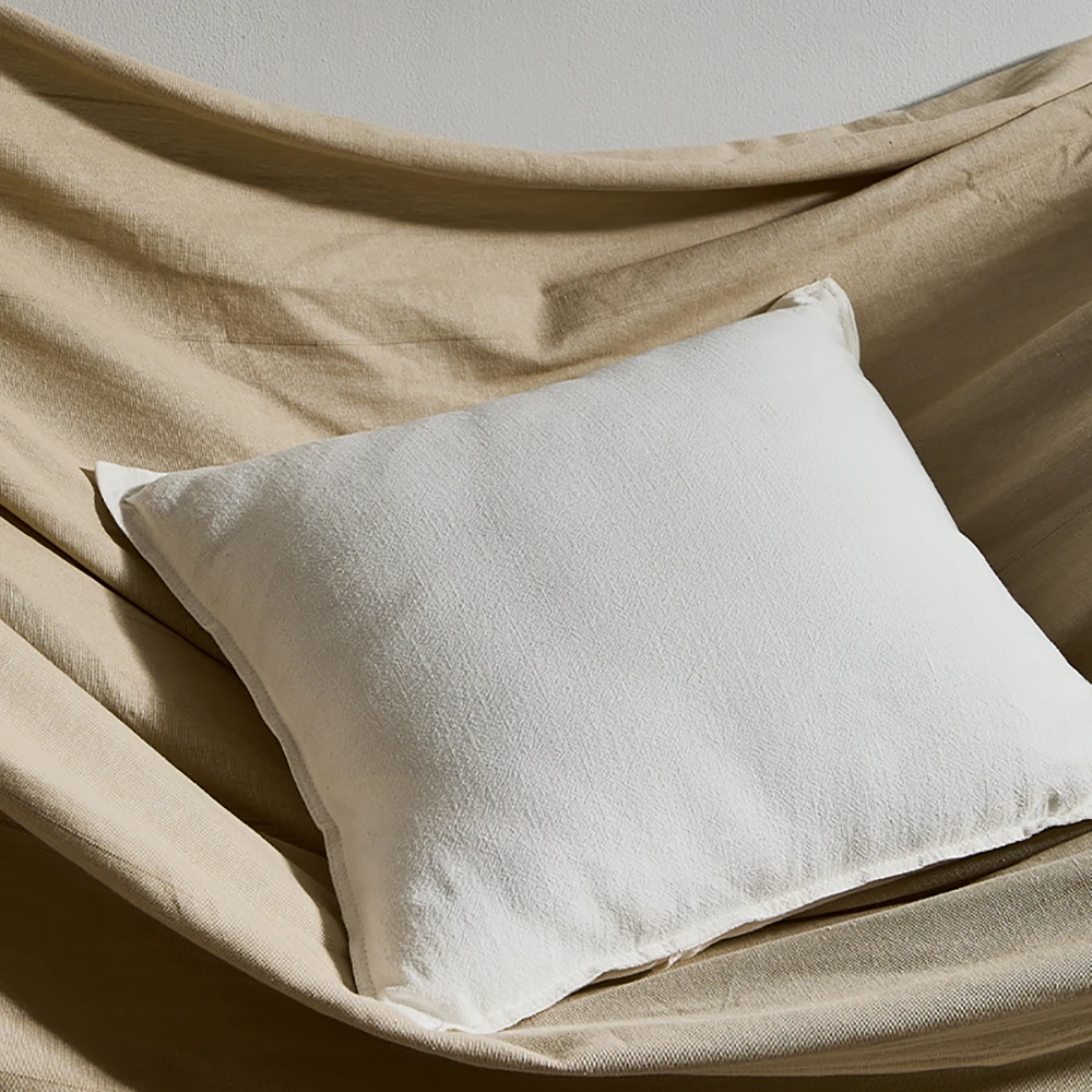 Einfarbig Kissenbezug Baumwolle Leinen Sofa Taille Kissenbezug Wohnzimmer Bett Stuhl Wohnkultur Ohne Kern Kissenbezug Waschbar – Detail 3