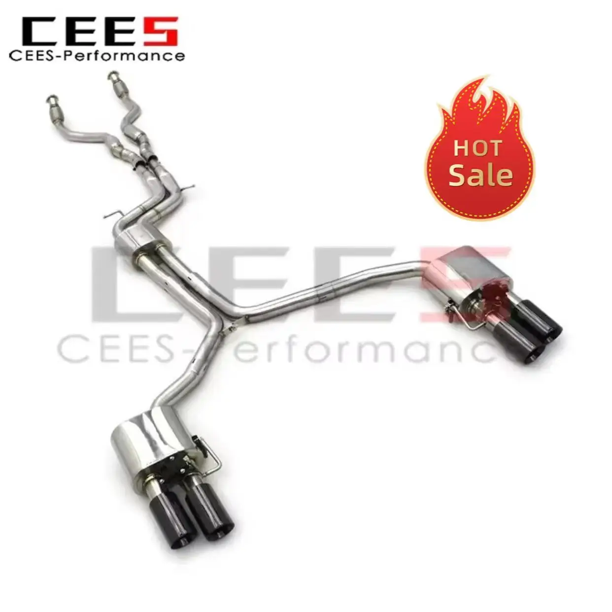 

CEES Valved Cat-Back Exhaust for Audi S4/S5 B8.5 3.0T (2013-2019) - Stainless Steel Muffler System