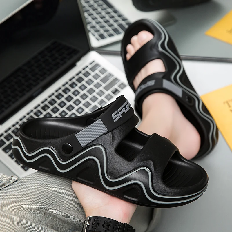 Sandali estivi da uomo, scarpe da giardino comode e morbide_voghion.com