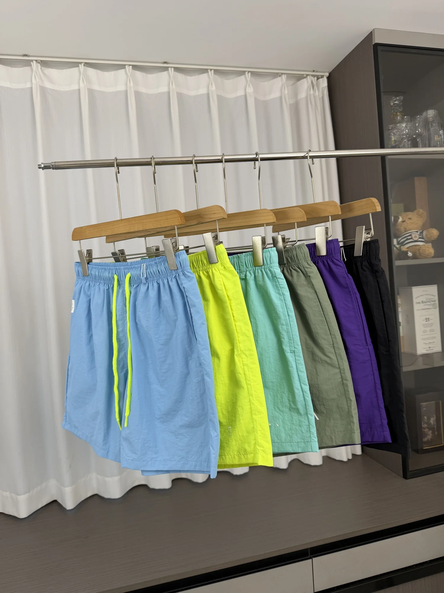 Heavyweight Outdoor Breathable Quick Dry Lightweight Casual Running Shorts Men's Summer  Color Sporty Trendy Shorts
