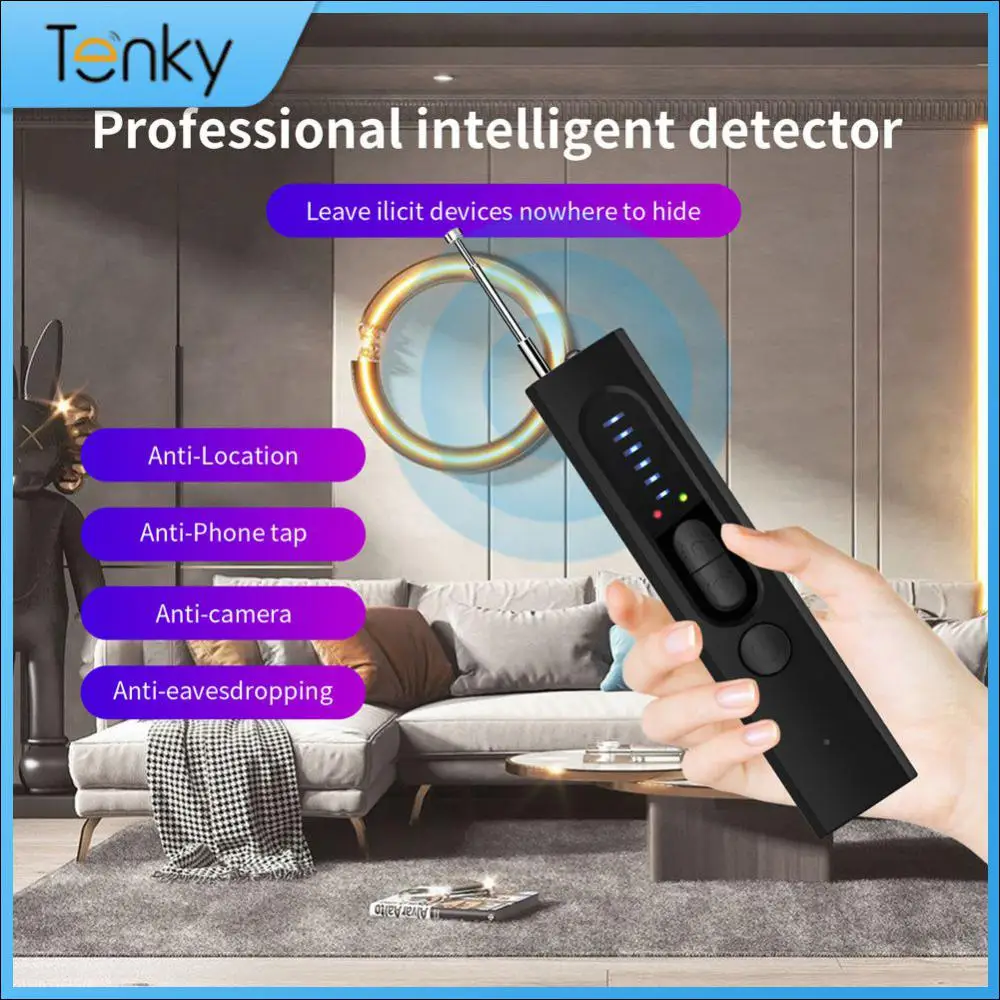 detector de camera anti peeping scanner de sinal sem fio aparelho ouvindo protecao de seguranca casa escritorio viagem rf 01