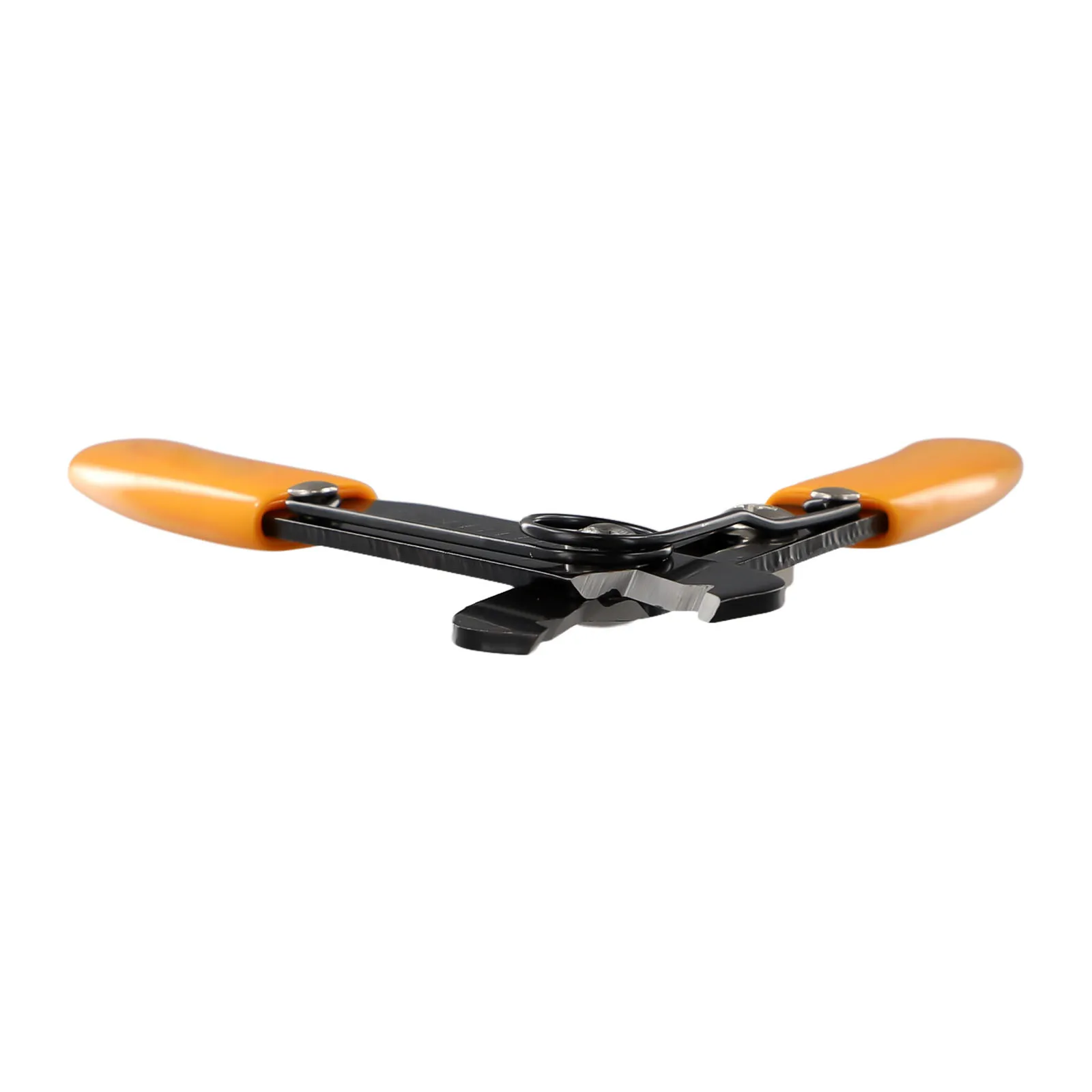 Hand Tools Mini Wire Stripper Adjusted 130mm Manganese Steel Orange + Black Telecommunications Workshop Equipment