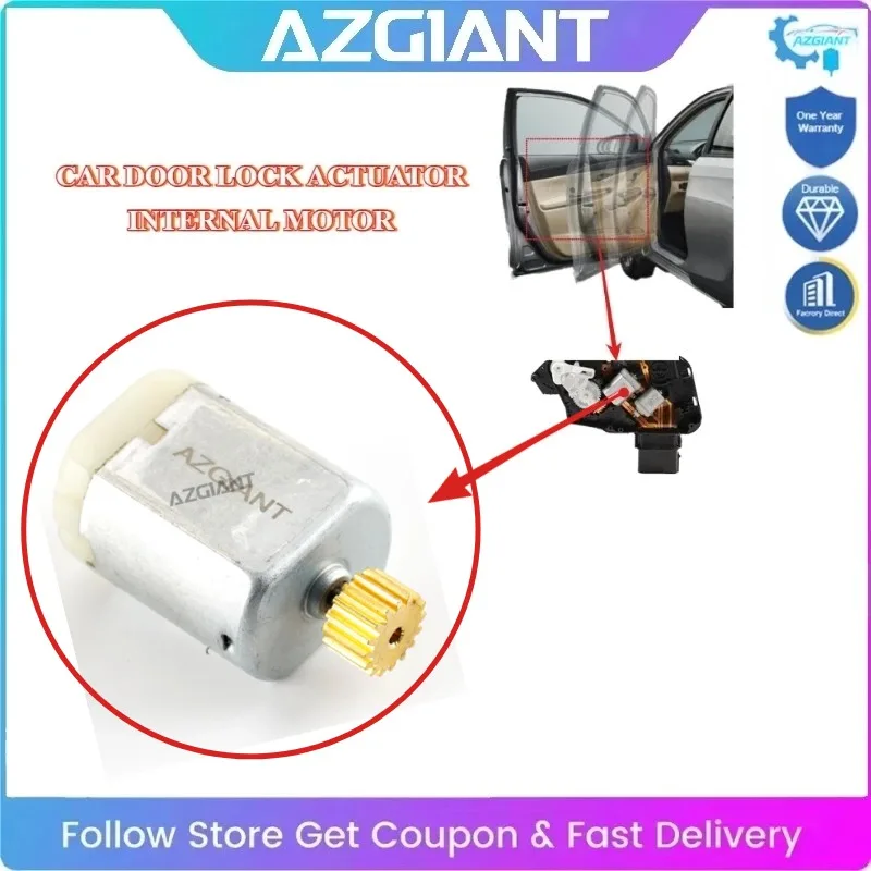 

AZGIANT Car Side Door Lock Motor Repair Kit FC-280 For Benz Vito W638 V220 V230 Sprinter 903 Interior Replacement Parts