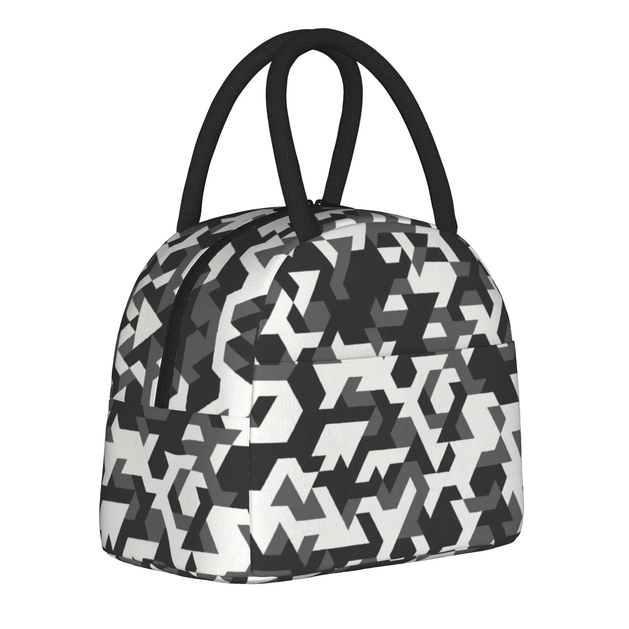 Camouflage Army Insulated Lunch Bag Leakproof Camo Military Lunch Container Thermal Bag Tote Lunch Box Work  Travel Girl Boy